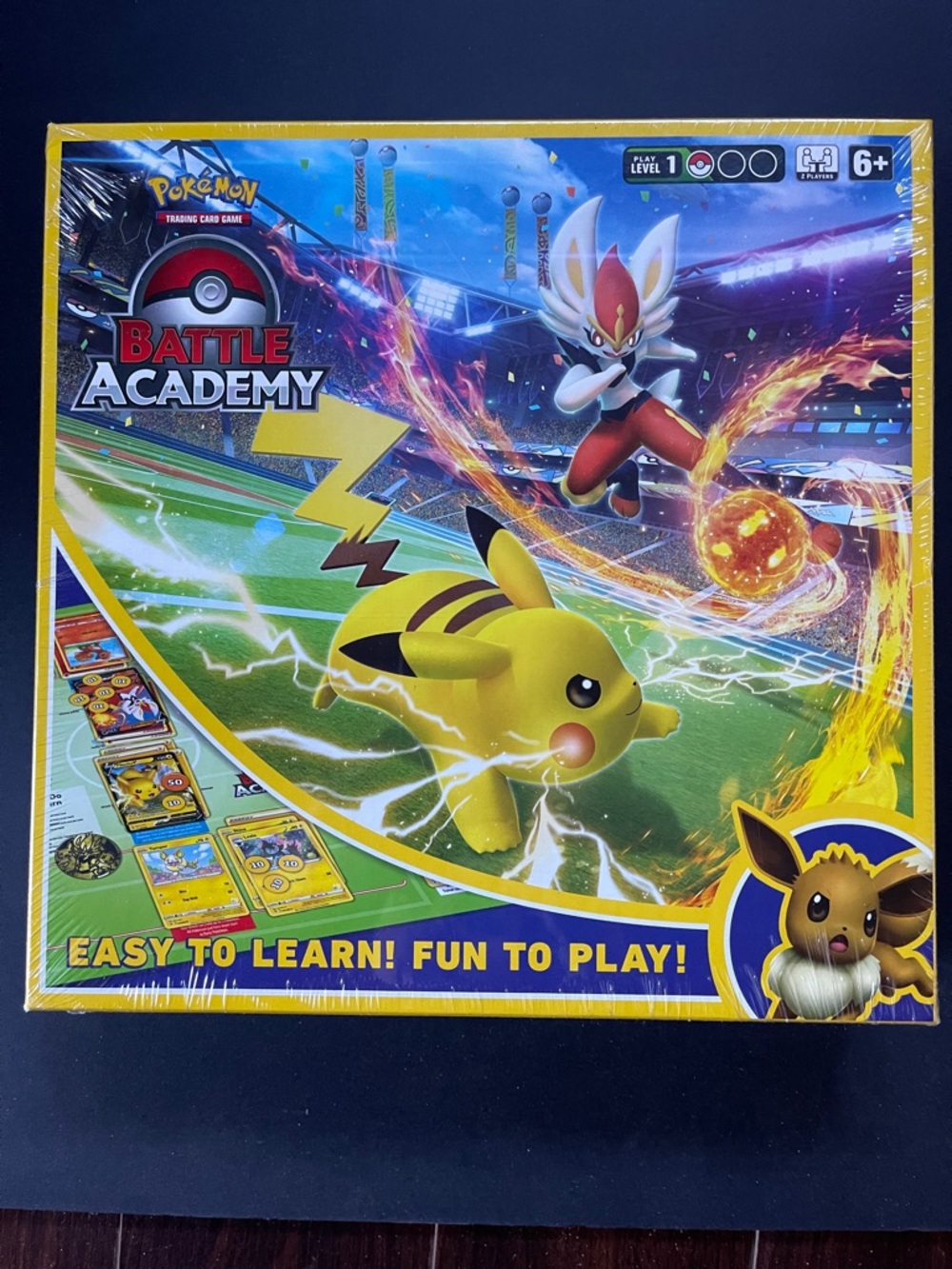 Pokemon Battle Academy Board Game - Yellow, Red, Blue